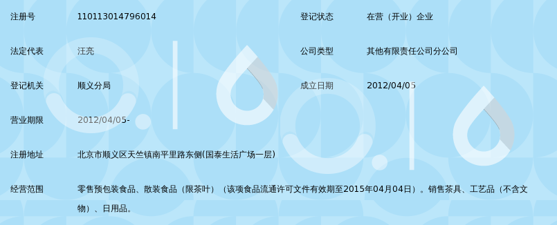 北京张一元茶叶有限责任公司天竺店_360百科